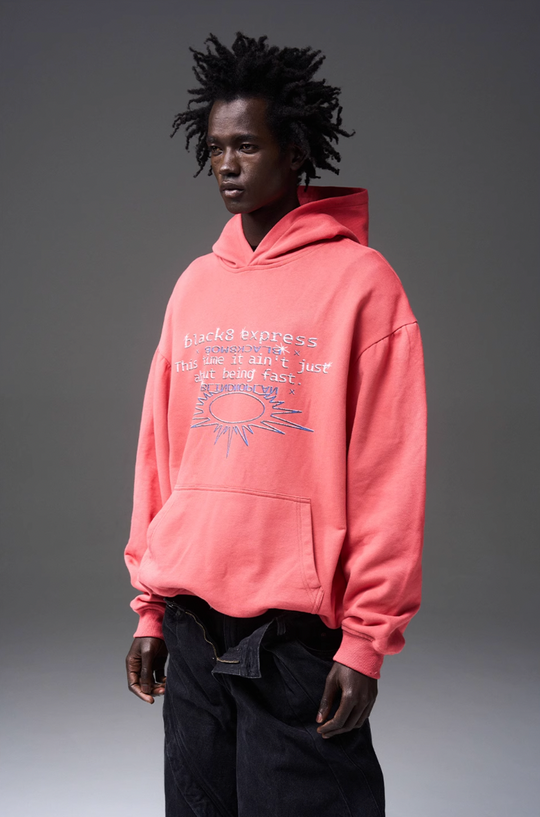 BLIND NO PLAN x BLACK8 Direct Print Hoodie