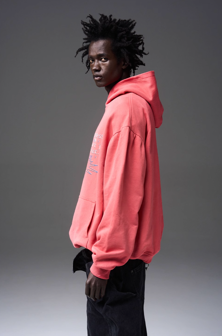 BLIND NO PLAN x BLACK8 Direct Print Hoodie