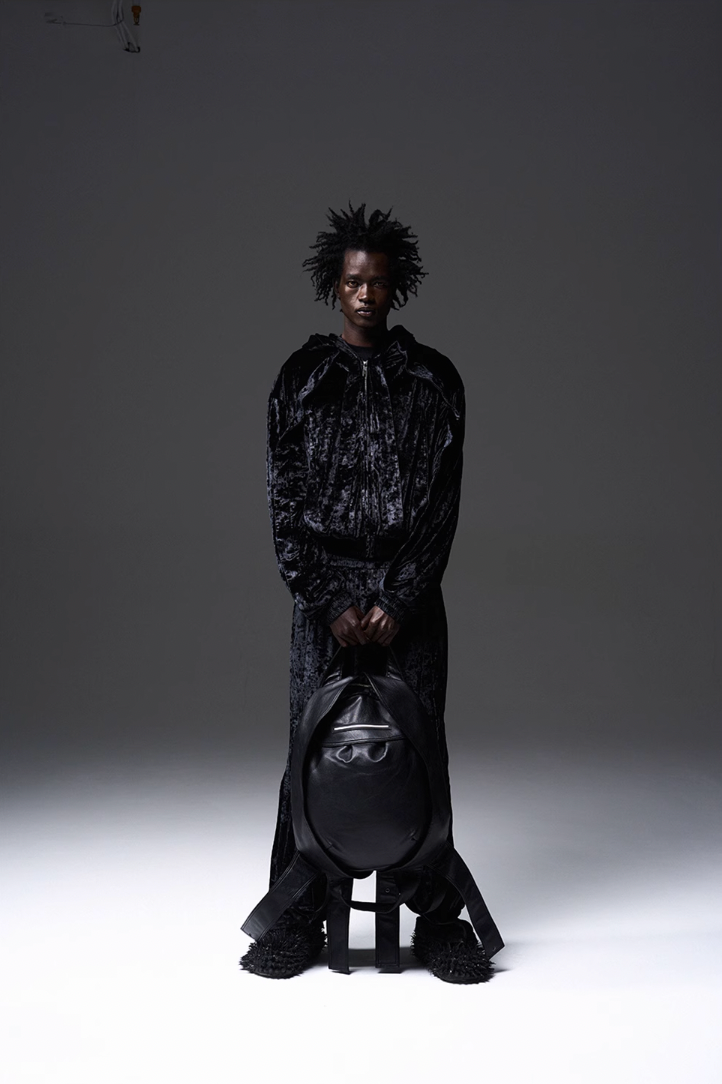 BLIND NO PLAN 3D Fly Hank Velvet Zipper Hoodie