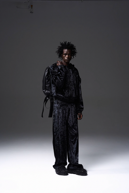 BLIND NO PLAN 3D Fly Hank Velvet Zipper Hoodie