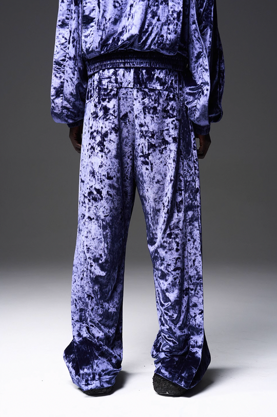 BLIND NO PLAN 3D Fly Hank Velvet Pants