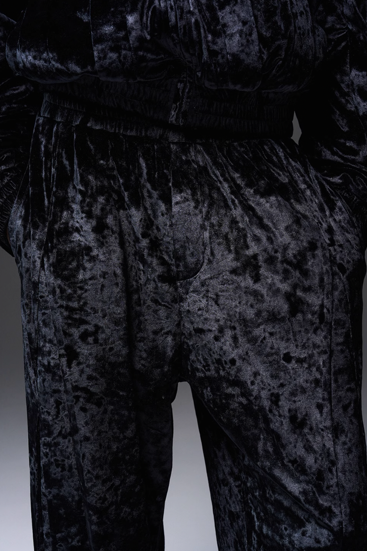 BLIND NO PLAN 3D Fly Hank Velvet Pants