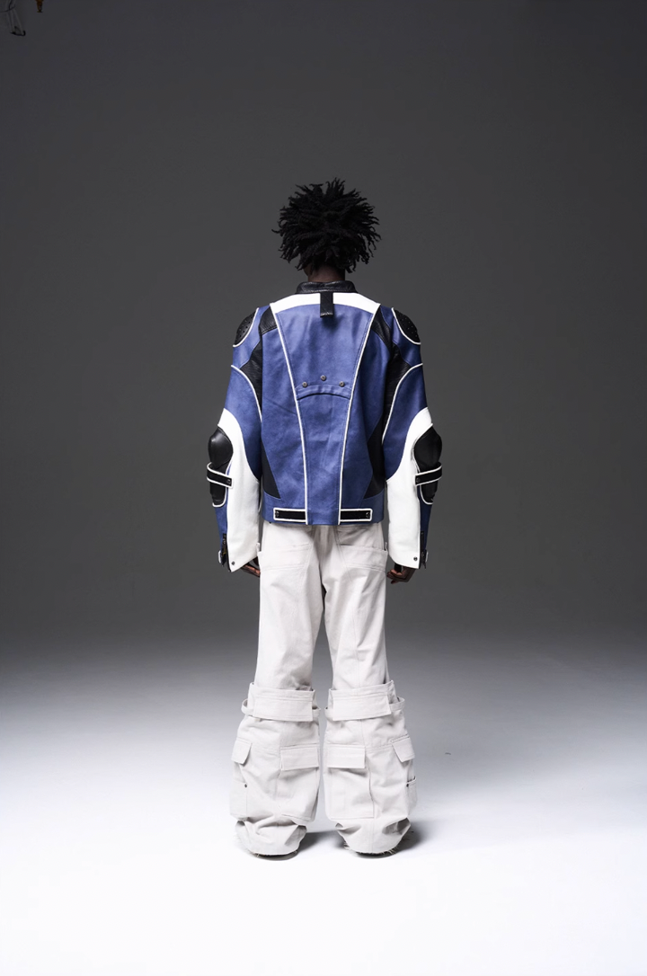 BLIND NO PLAN x BLACK8 Heavy Crafted Tube Boots Work Pocket Trousers