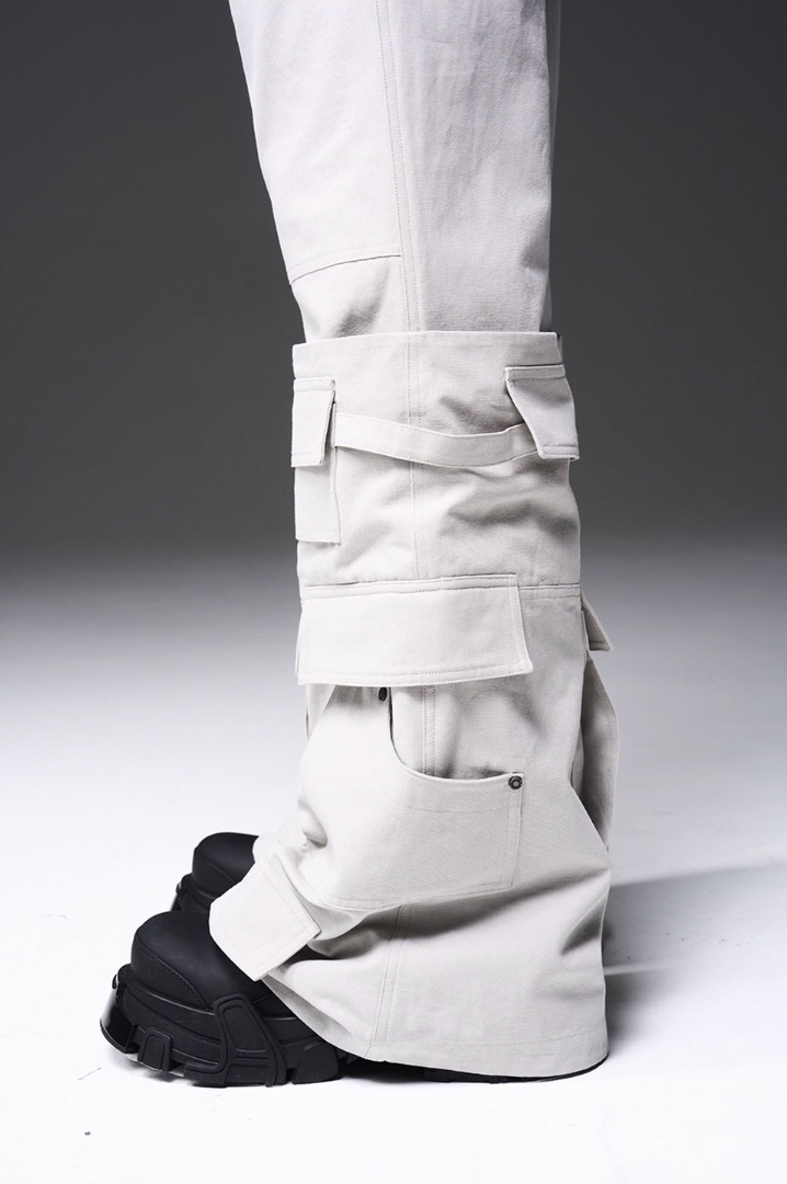 BLIND NO PLAN x BLACK8 Heavy Crafted Tube Boots Work Pocket Trousers