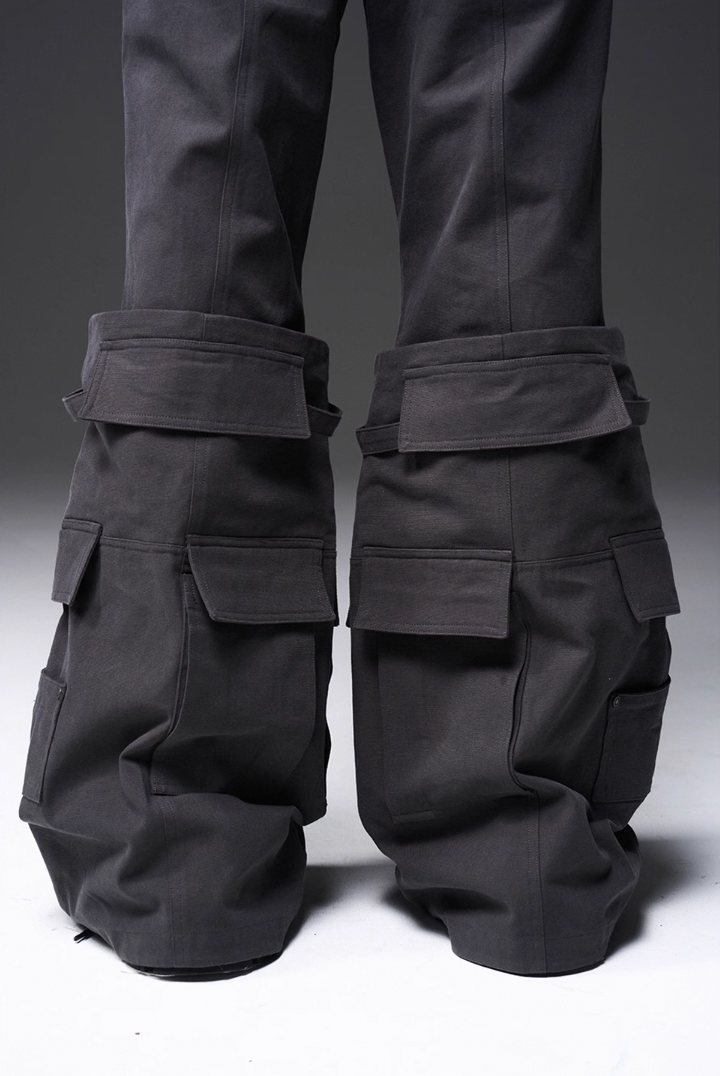 BLIND NO PLAN x BLACK8 Heavy Crafted Tube Boots Work Pocket Trousers