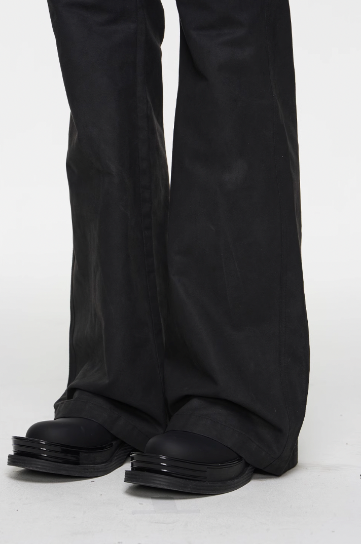 BLIND NO PLAN Double Layer Fake Two Piece Pants