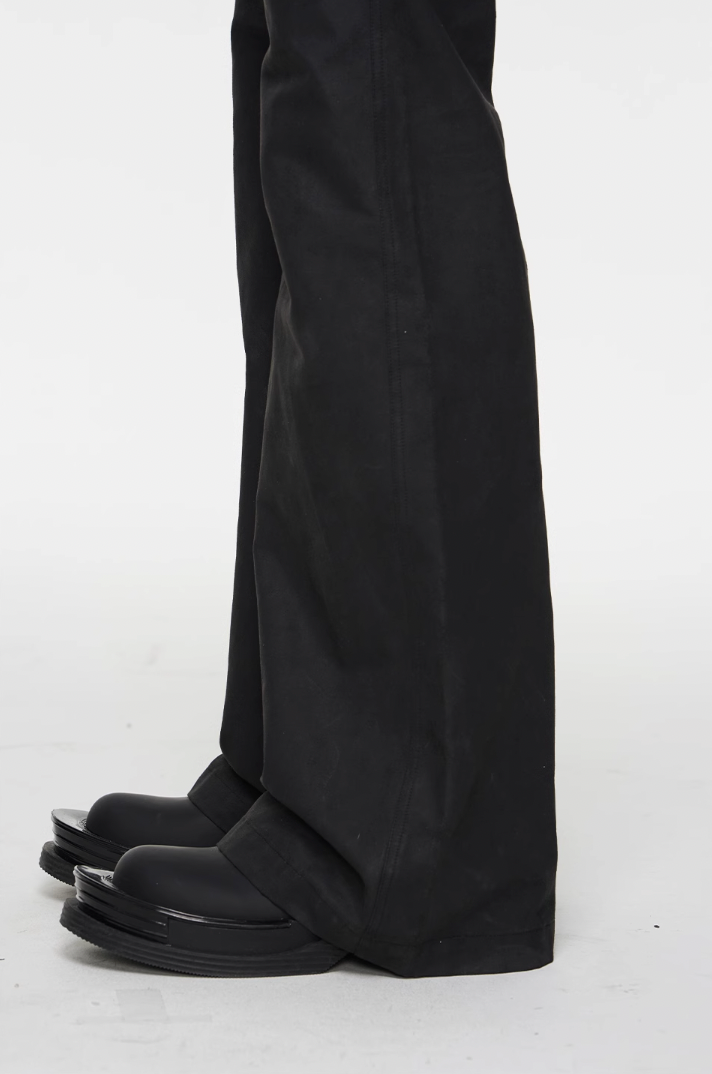 BLIND NO PLAN Double Layer Fake Two Piece Pants