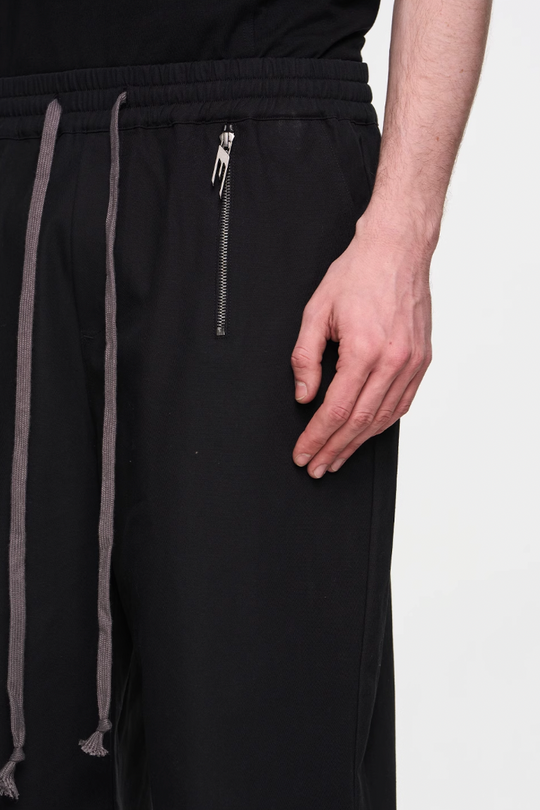 BLIND NO PLAN Zipper Drawstring Elastic Casual Pants