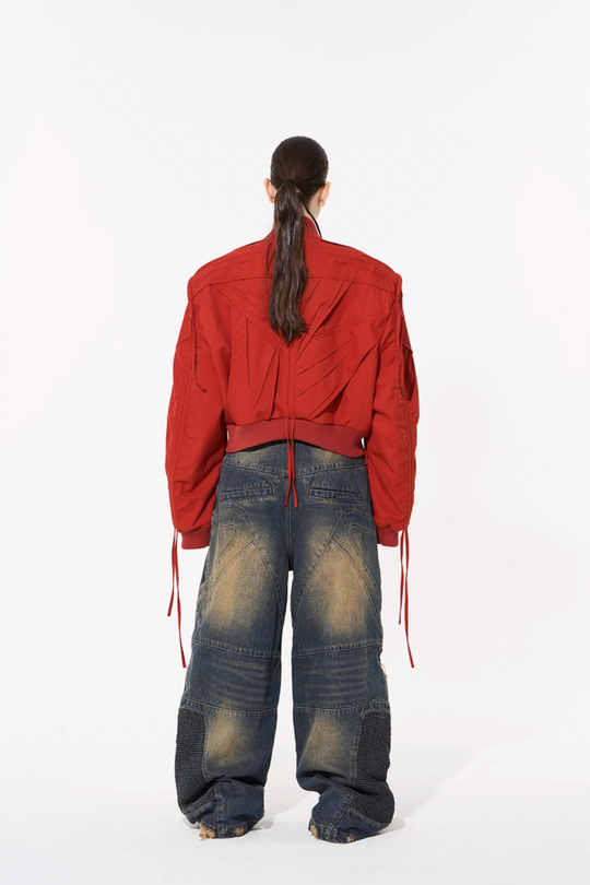 BLIND NO PLAN Old Functional Destroyed Denim Jeans