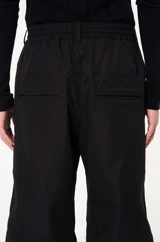 BLIND NO PLAN 3D Cut Adjustable Waistband Twill Work Pants