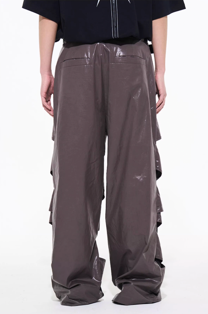 BLIND NO PLAN Fault Interlocking Straight Leg Pants