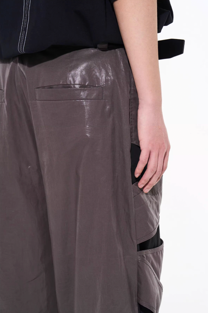 BLIND NO PLAN Fault Interlocking Straight Leg Pants