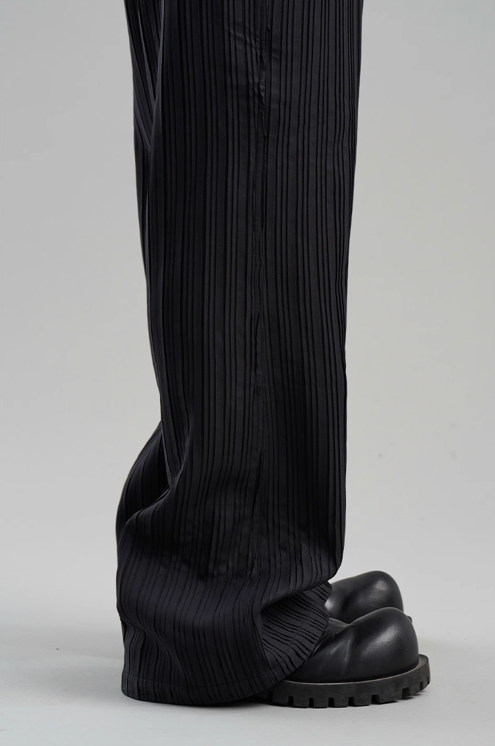 BLIND NO PLAN 3D Texture & Studded Suit Pants