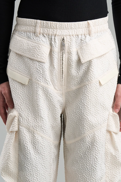 BLIND NO PLAN Contoured Textured Pocket Work Pants