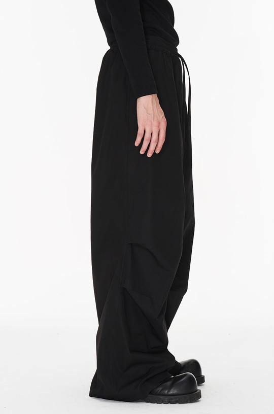 BLIND NO PLAN Pinch Pleat Contour Zip Pants