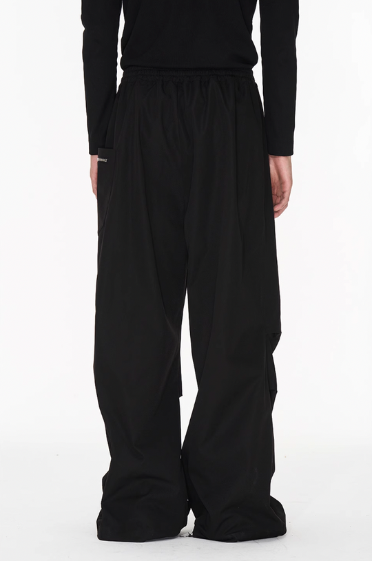 BLIND NO PLAN Pinch Pleat Contour Zip Pants