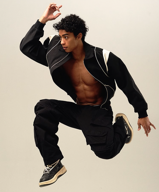 YADcrew x BIPOLAR Short Basic Jacket