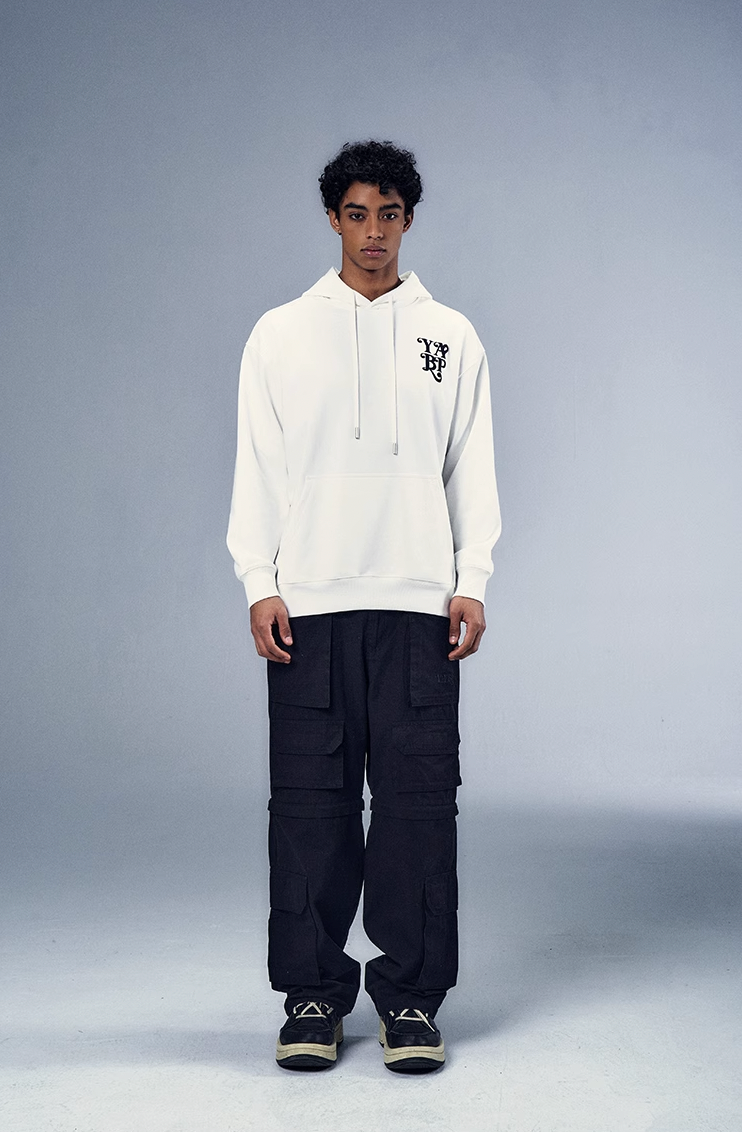 YADcrew x BIPOLAR Embossed Foam Hoodie