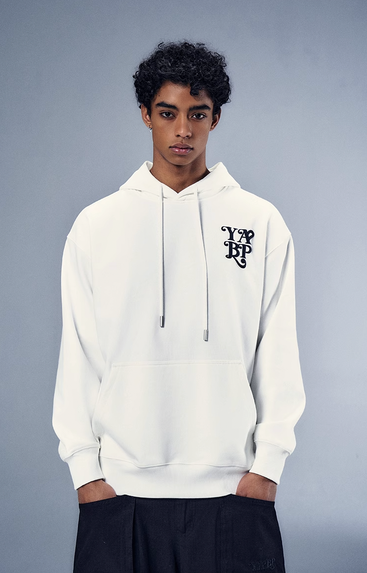 YADcrew x BIPOLAR Embossed Foam Hoodie