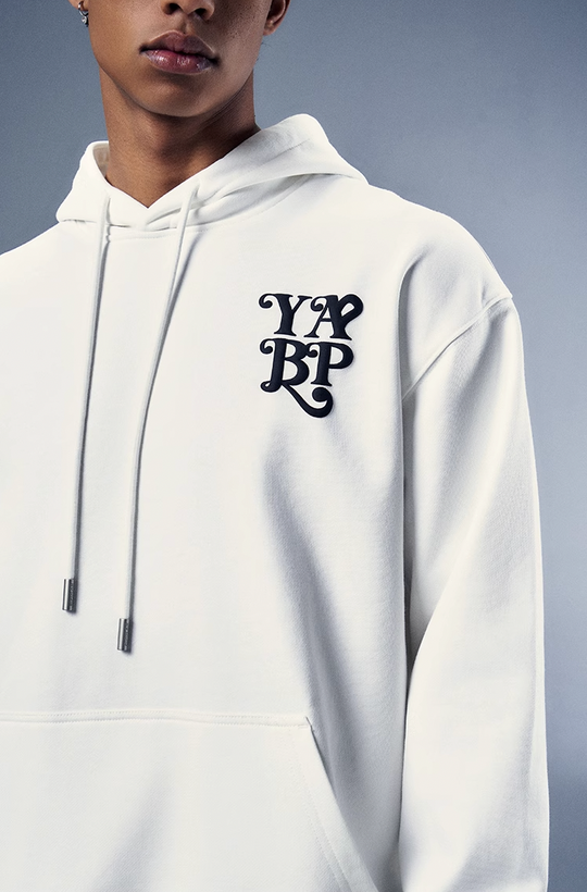YADcrew x BIPOLAR Embossed Foam Hoodie