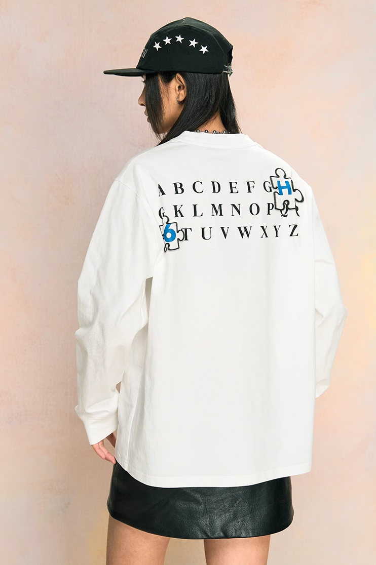 YADcrew Hello Saturday Long Sleeve Tee