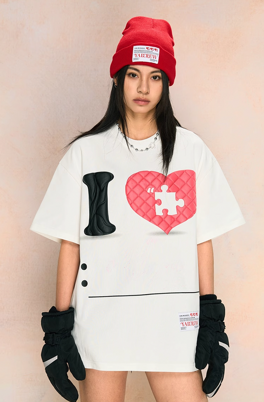 YADcrew Love Foam Tee