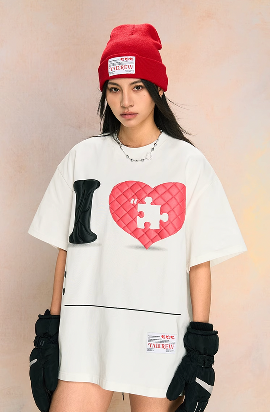 YADcrew Love Foam Tee