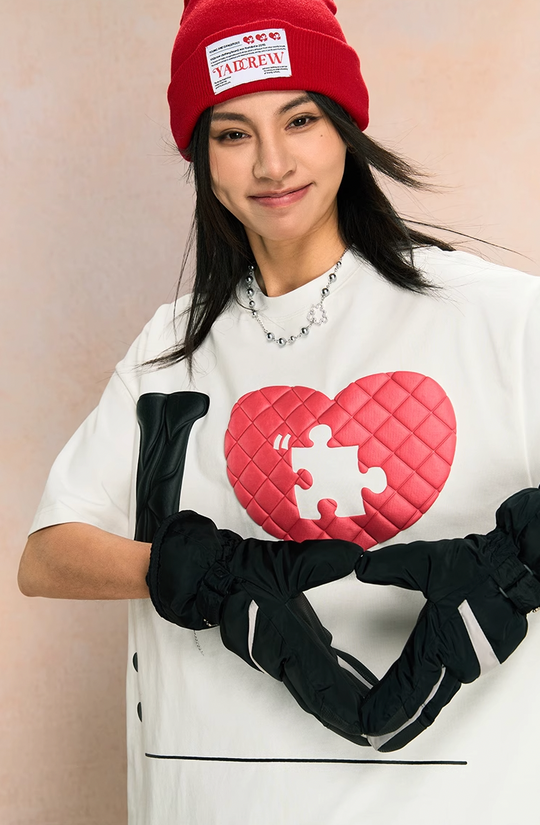 YADcrew Love Foam Tee