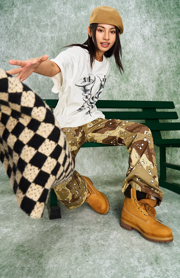 YADcrew Cross Digital Printed Screws Tee