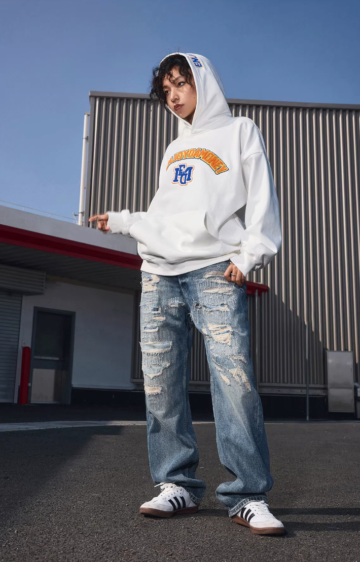 MEDM Terry Embroidery Chapter Hoodie