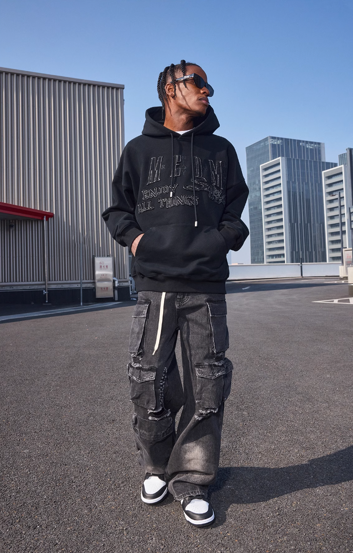 MEDM Letters Collage Hoodie