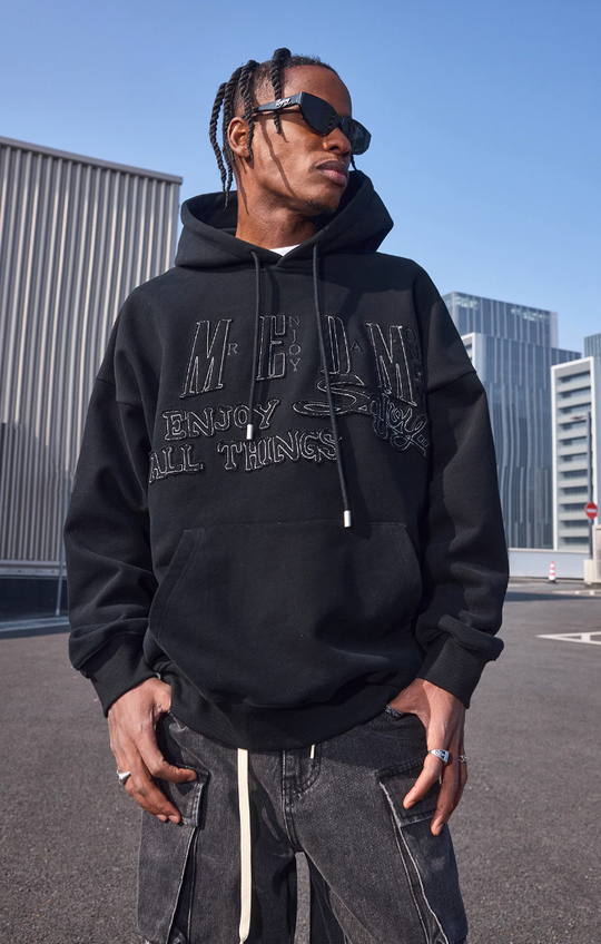 MEDM Letters Collage Hoodie