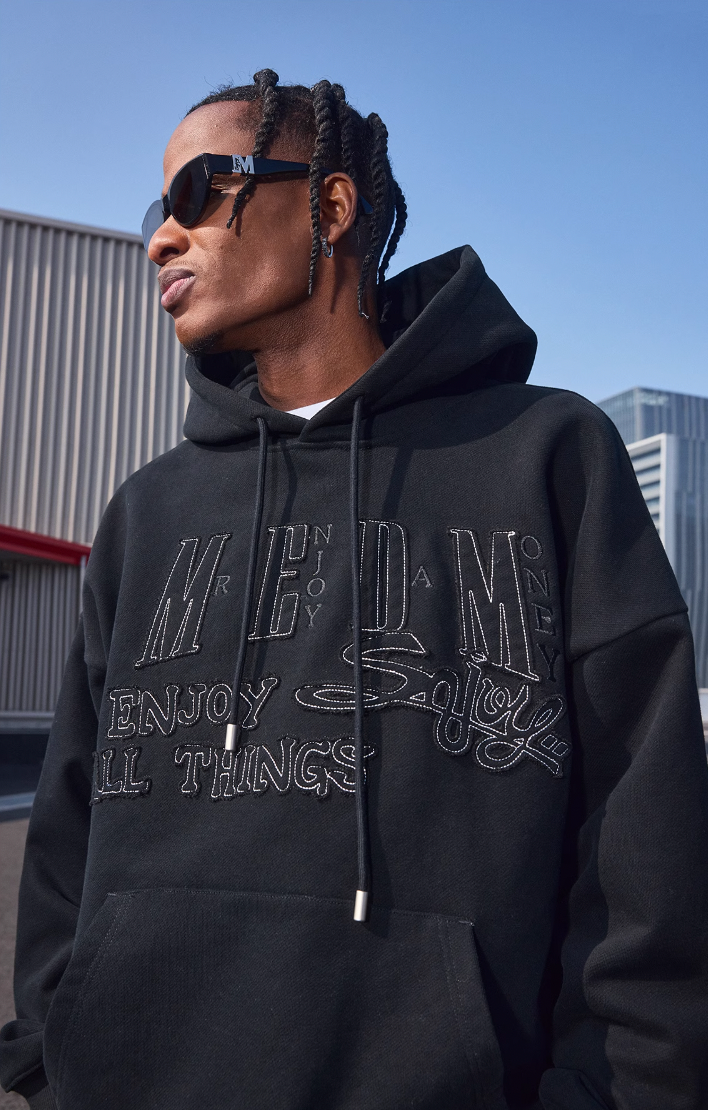 MEDM Letters Collage Hoodie