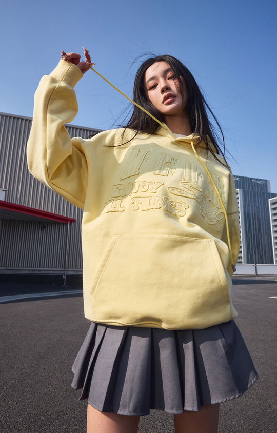 MEDM Letters Collage Hoodie