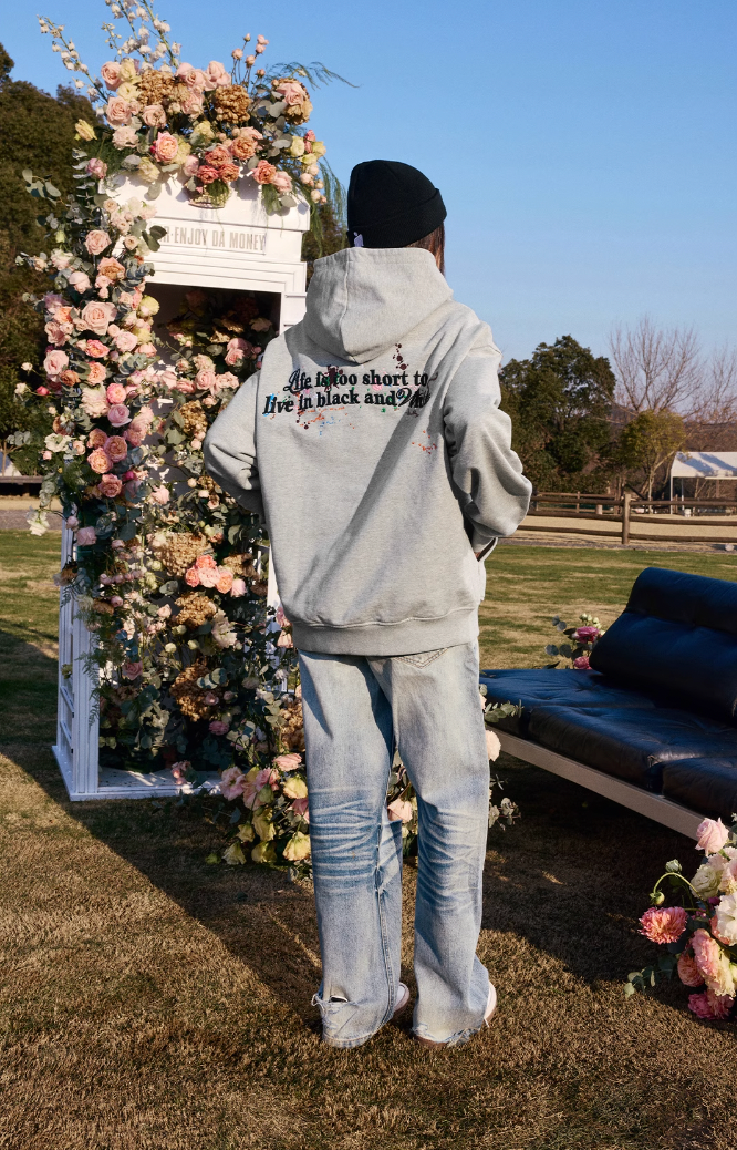 MEDM Embroidery Splash Ink Hoodie