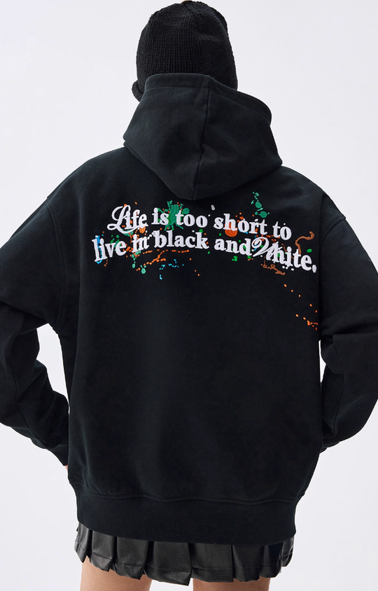 MEDM Embroidery Splash Ink Hoodie