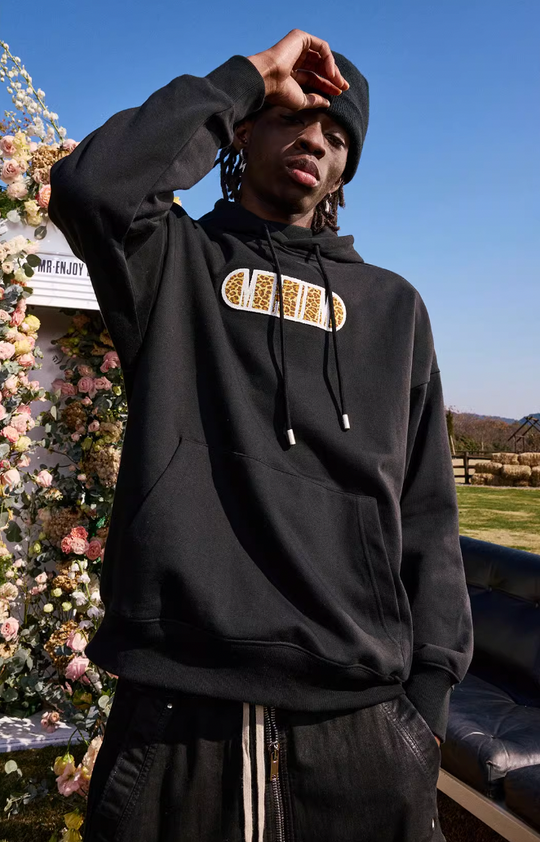 MEDM Animal & Camouflage Embroidery Capsule Logo Letter Hoodie