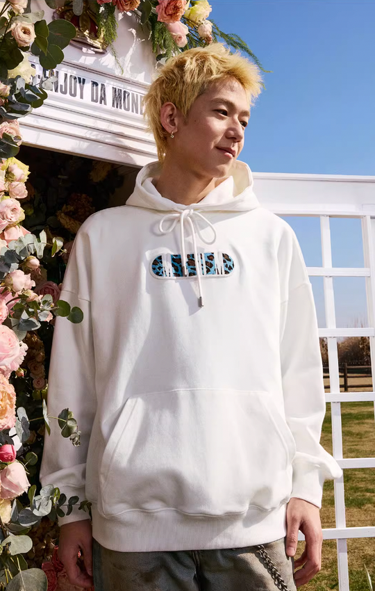 MEDM Animal & Camouflage Embroidery Capsule Logo Letter Hoodie