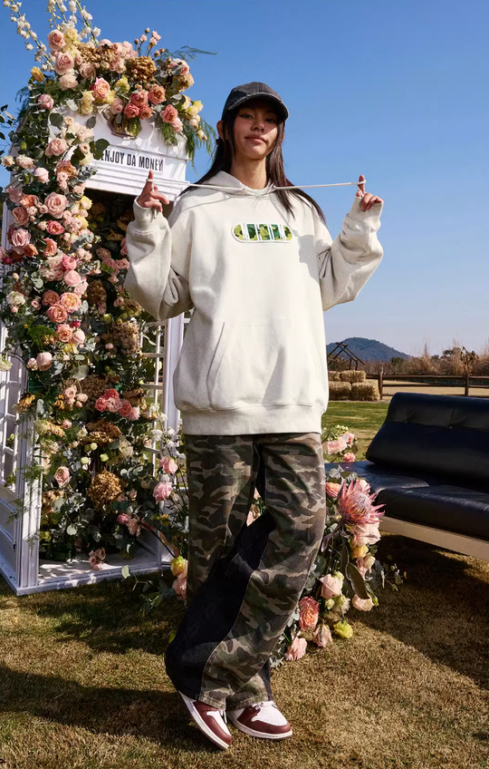 MEDM Animal & Camouflage Embroidery Capsule Logo Letter Hoodie