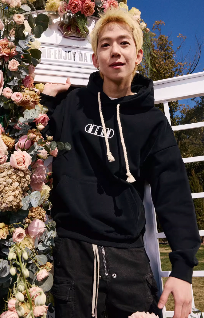 MEDM Embroidery Capsule Logo Letter Hoodie