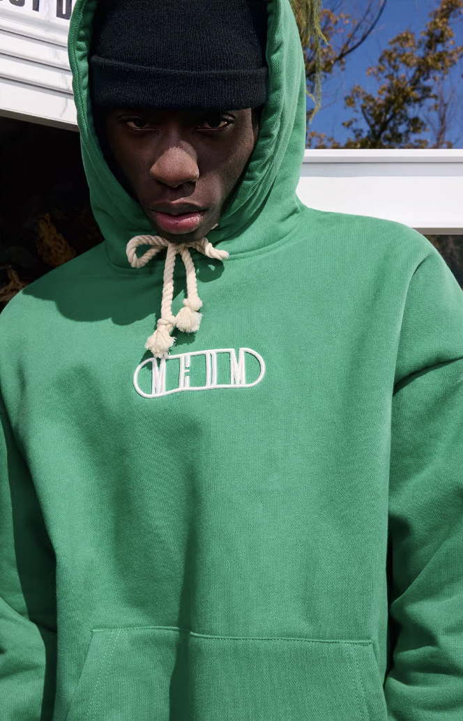 MEDM Embroidery Capsule Logo Letter Hoodie