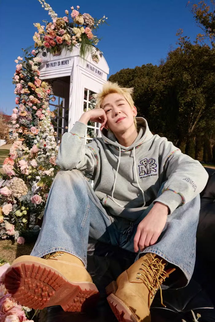 MEDM Rainbow Stitch Embroidery Hoodie