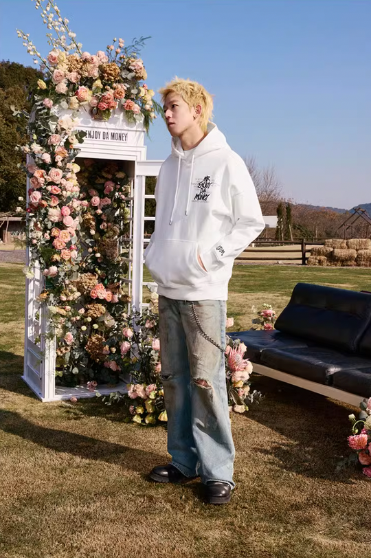 MEDM Foam Printed Graffiti Hoodie