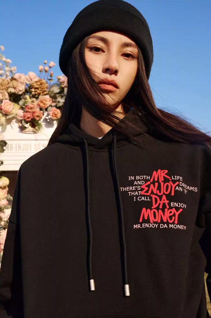 MEDM Foam Printed Graffiti Hoodie