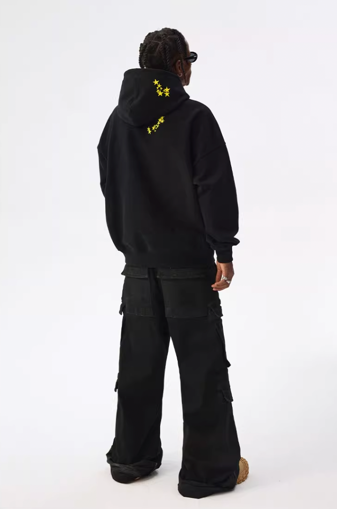 MEDM Star Embroidery Hoodie