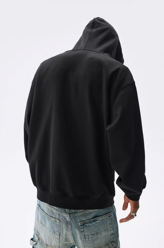 MEDM Velcro Cardigan Zipper Hoodie