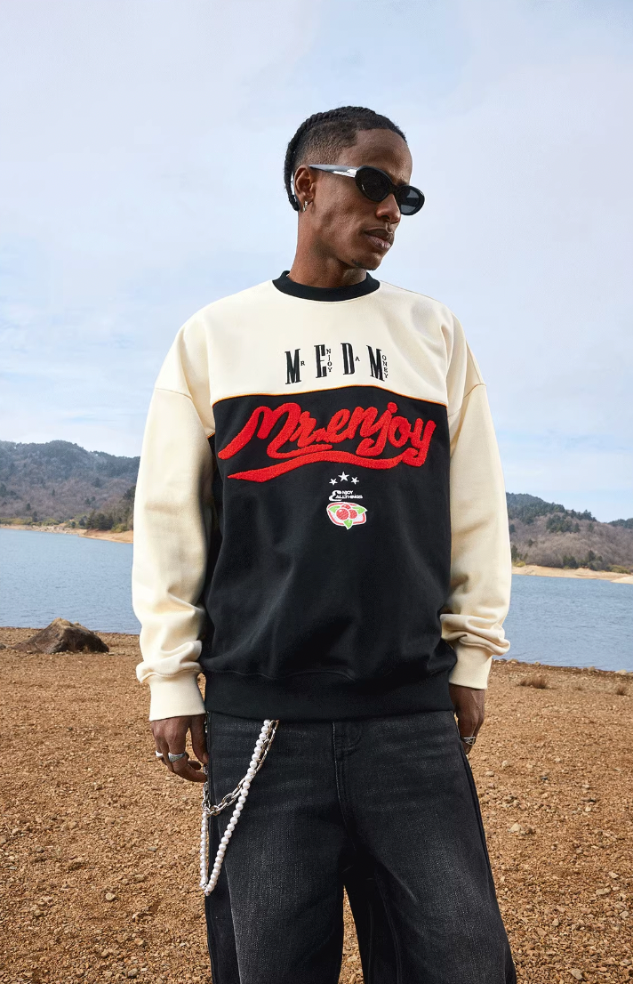 MEDM Collision Color Logo Sweatshirt