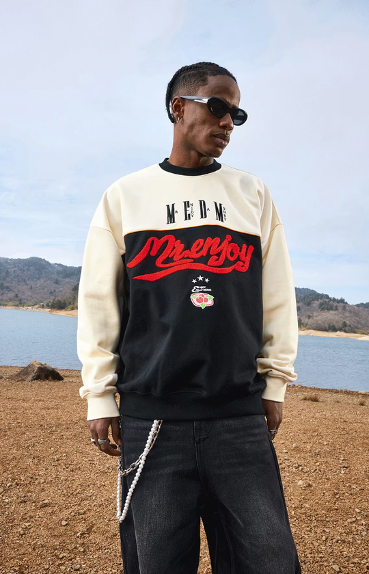 MEDM Collision Color Logo Sweatshirt