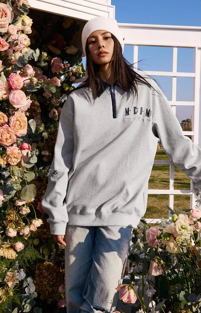 MEDM Logo Embroidered Polo Shirt