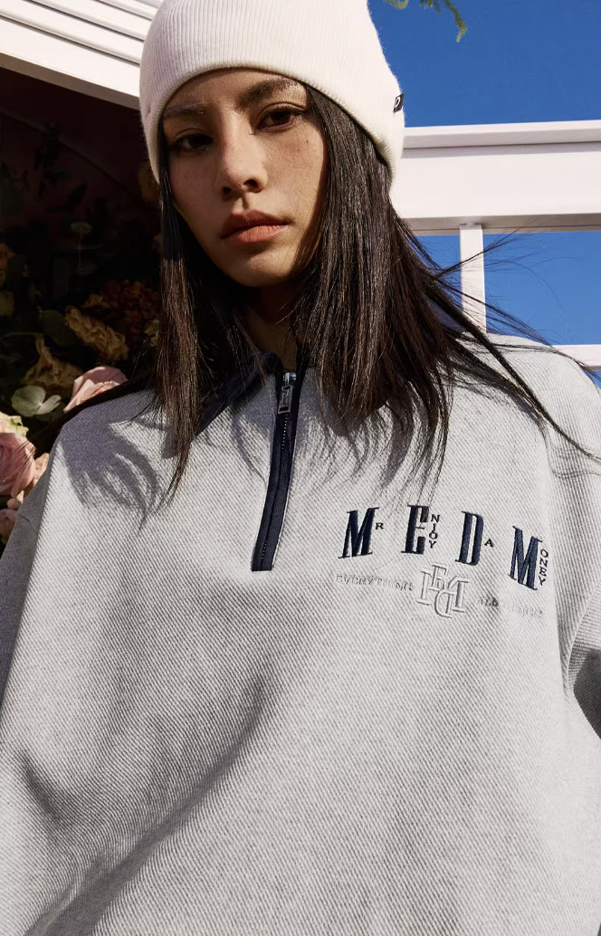 MEDM Logo Embroidered Polo Shirt